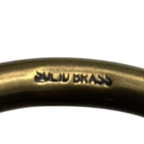 Unbranded Belt Women's Size Small Multicolor Leather Braided Solid Brass Buckle - Picture 5 of 13